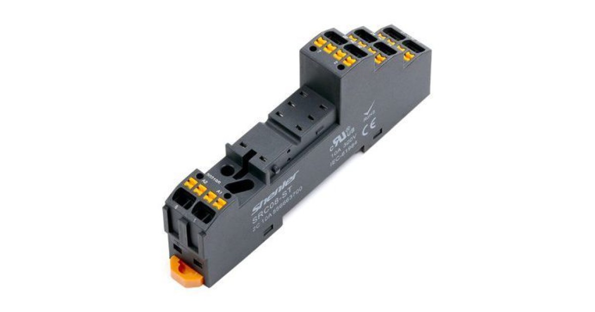 Купить Колодка для реле SRC08-S SHENLER оптом в Москве