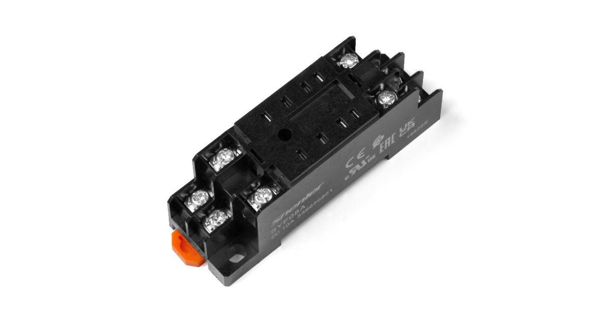 Купить Колодка для реле SYF08A SHENLER оптом в Москве