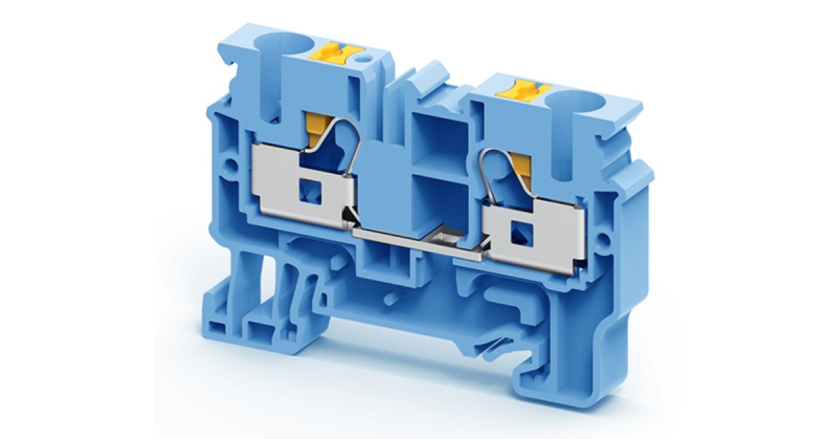 Купить Проходная клемма CP6/10BU ConnectWell оптом в Москве