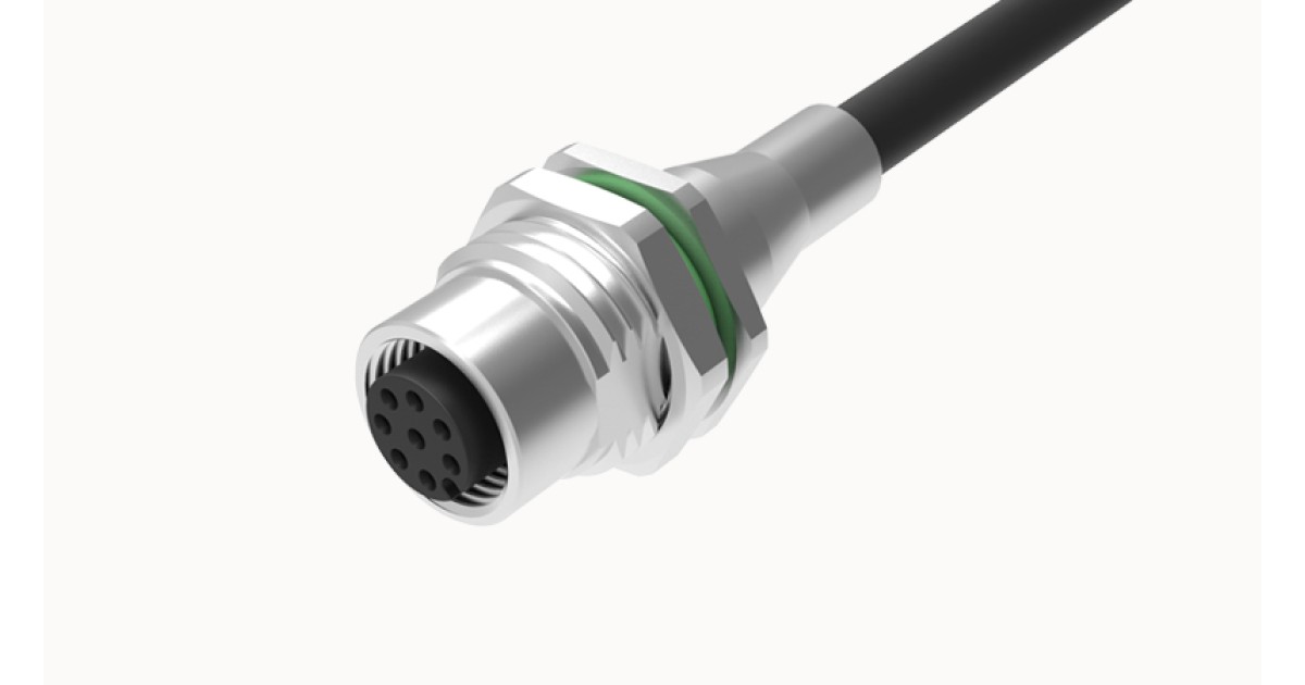 Купить Розеточный разъем SESH-M12X-08P-FF-SM7X01 Degson оптом в Москве