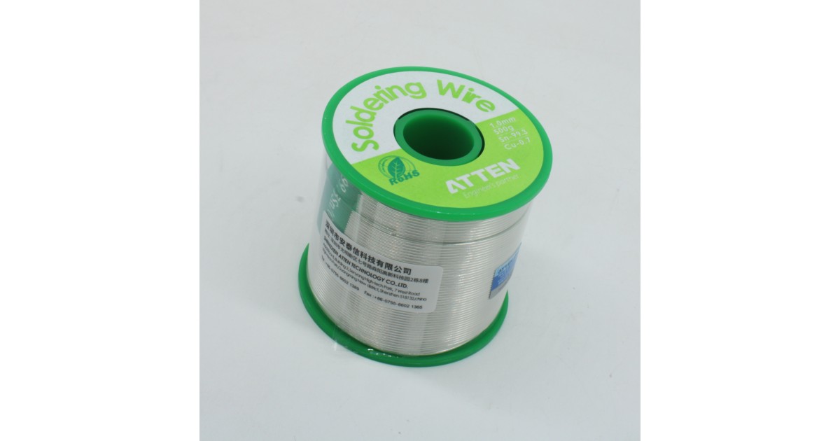 Купить TS-99.3A500 Sn99.3 Cu0.7 1.0мм 500г ATTEN оптом в Москве