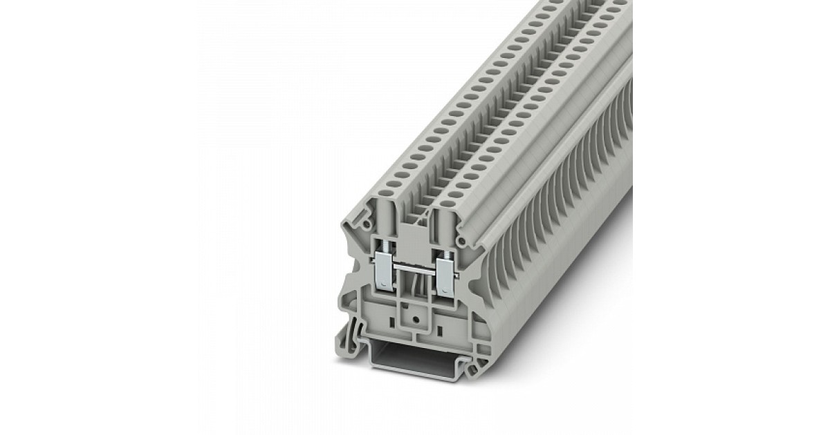 Купить Этажная клемма UUT-4/2L-GY UTL оптом в Москве