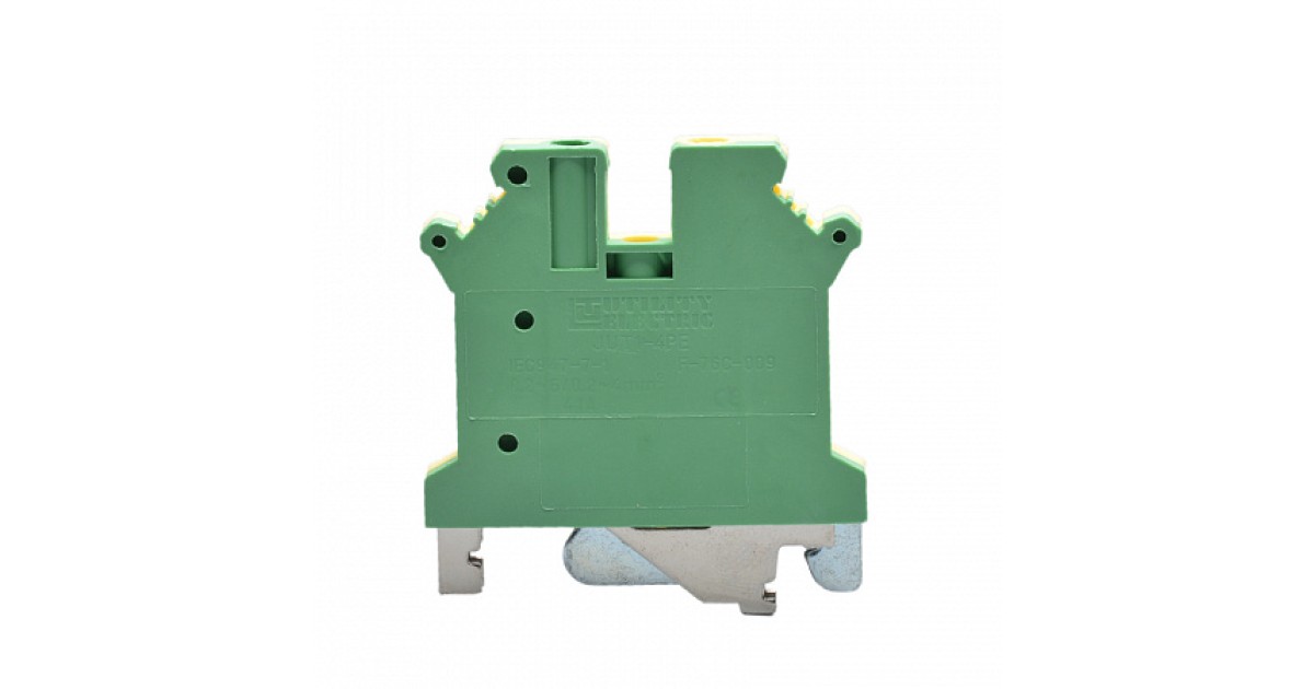 Купить Заземляющая клемма JUT1-4PE UTL оптом в Москве