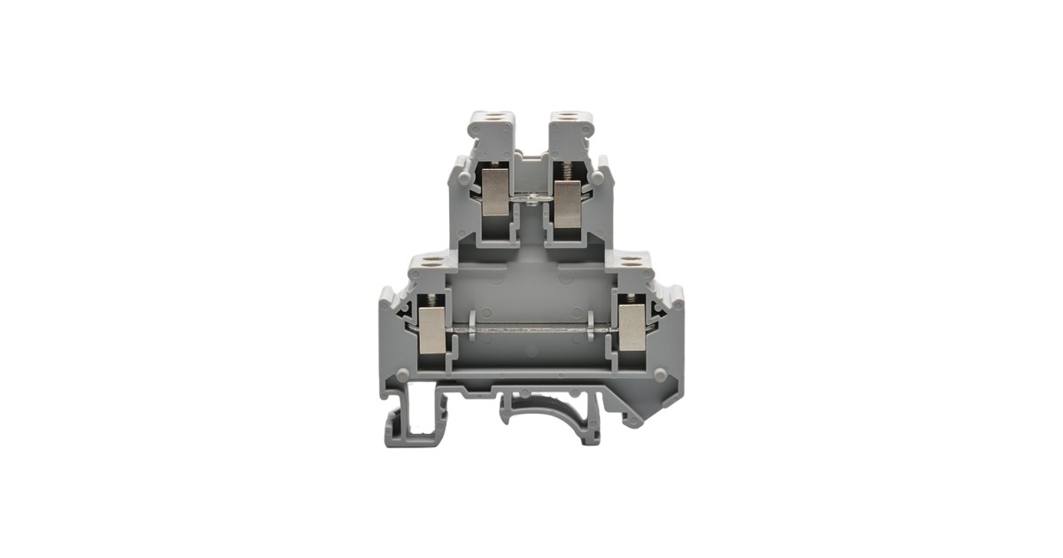 Купить Этажная клемма JUT1-4/2-GY UTL оптом в Москве