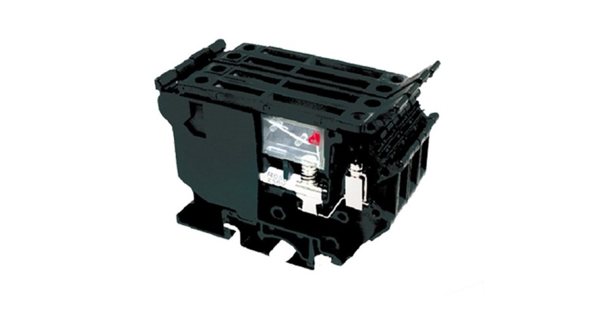 Купить Предохранительная клемма JUT1-4RD/LED24-BK UTL оптом в Москве