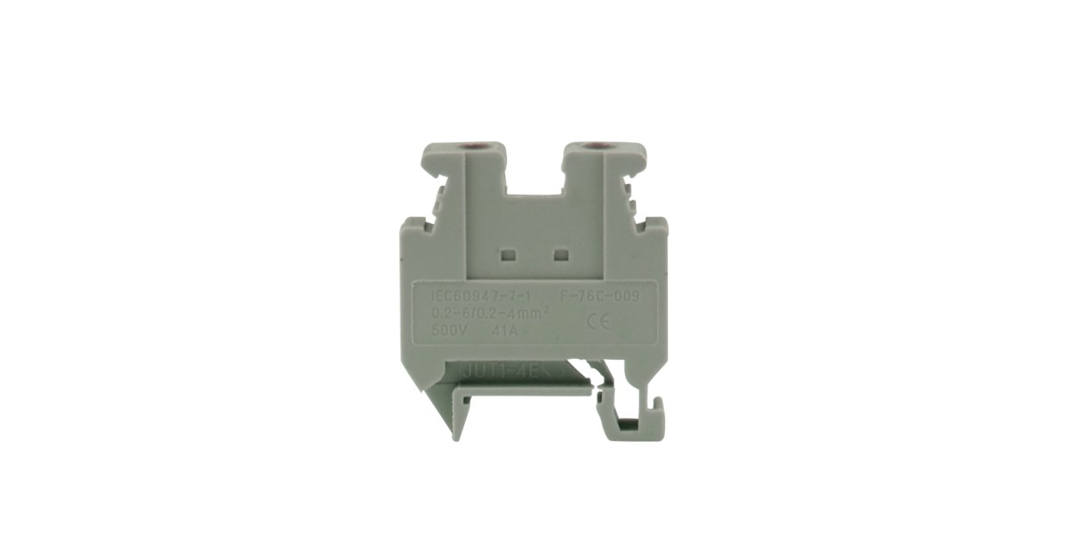 Купить Проходная клемма JUT1-4E-GY UTL оптом в Москве