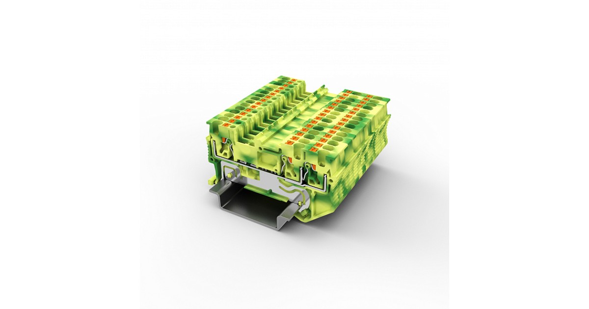 Купить Заземляющая клемма UPT-1.5/1-2PE UTL оптом в Москве
