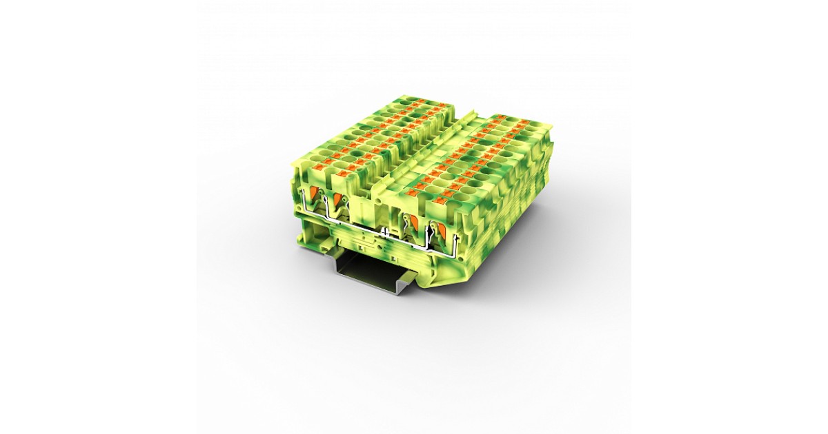 Купить Заземляющая клемма UPT-2.5/2-2PE UTL оптом в Москве