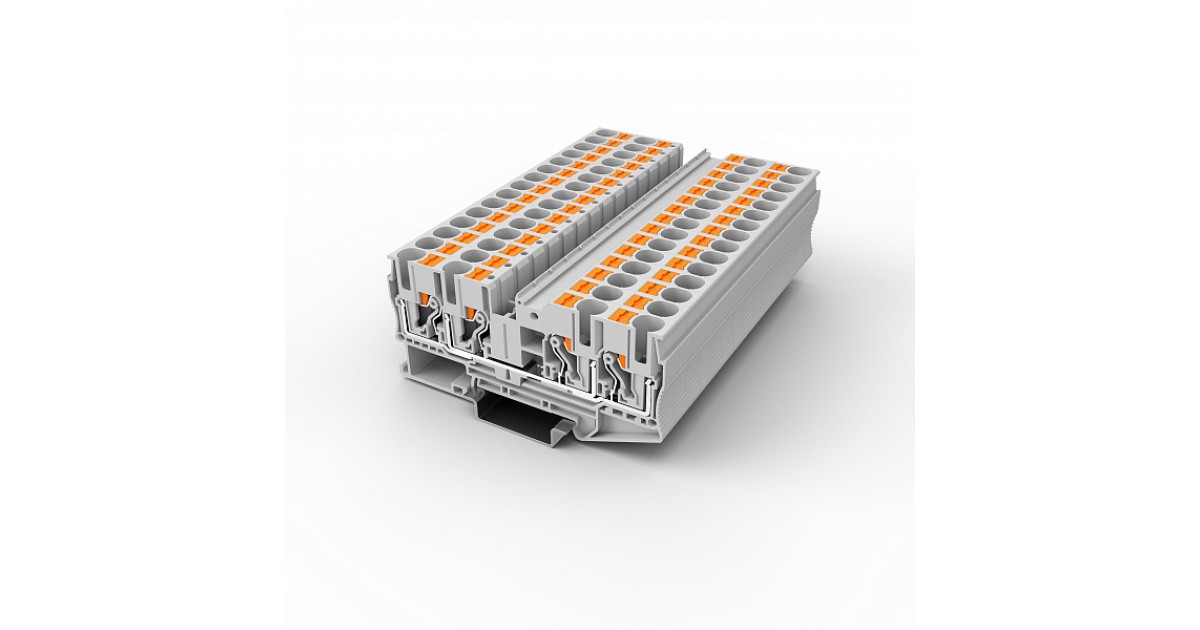 Купить Проходная клемма UPT-6/2-2-GY UTL оптом в Москве