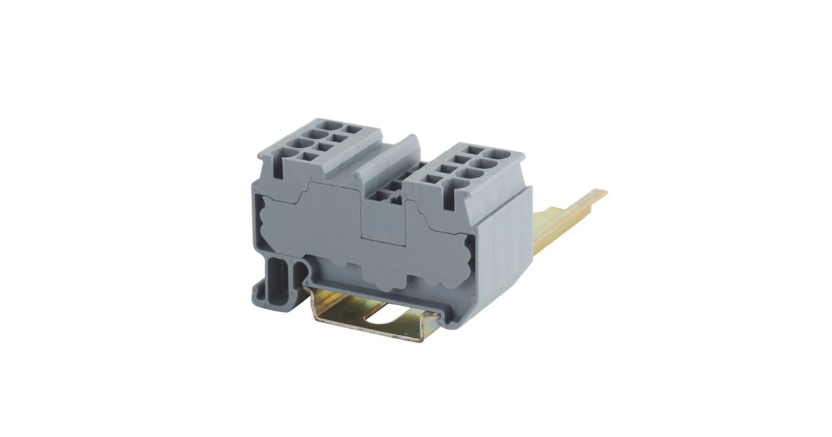 Купить Проходная клемма JUT14-4-DK/GY UTL оптом в Москве