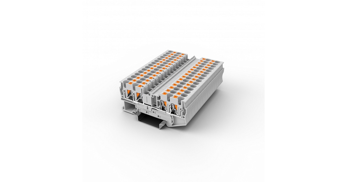 Купить Проходная клемма UPT-4/2-2-GY UTL оптом в Москве