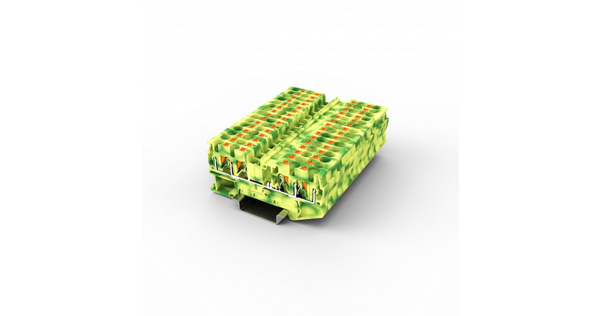 Купить Заземляющая клемма UPT-4/2-2PE UTL оптом в Москве