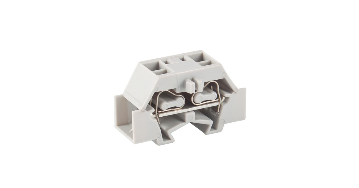 Купить Проходная клемма JUT3-2.5F/2-GY UTL оптом в Москве