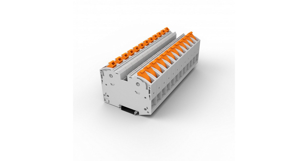 Купить Проходная клемма UPT-35-GY UTL оптом в Москве