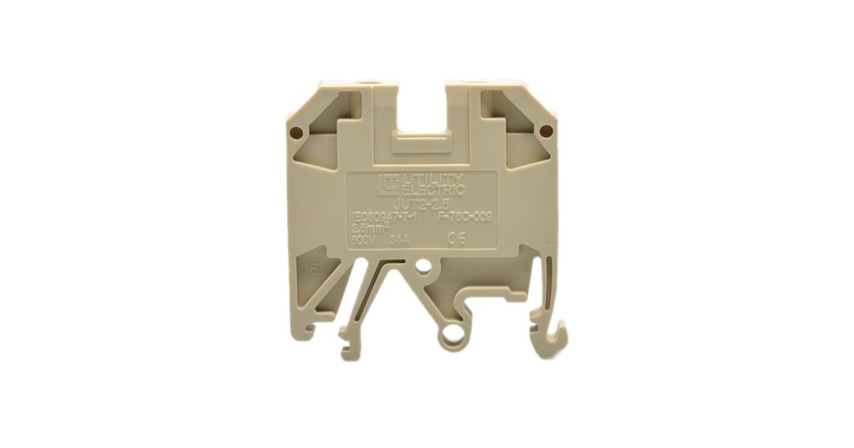 Купить Проходная клемма JUT2-2.5-GY UTL оптом в Москве