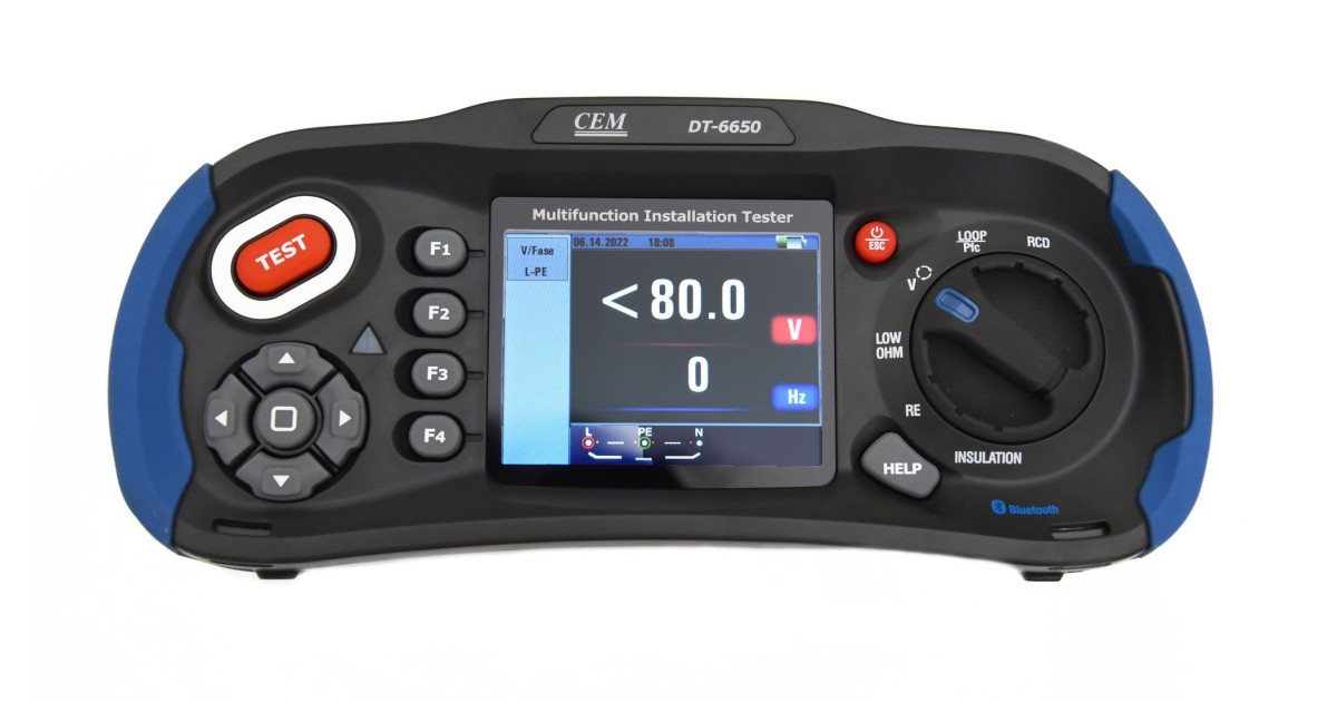 Купить DT-6650 Тестер электроустановок многофункциональный CEM оптом в Москве