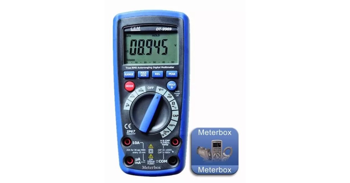 Купить DT-9969 мультиметр CEM оптом в Москве