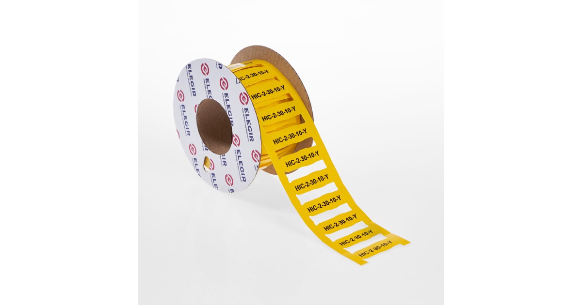 Купить Маркер для контейнеров HIC-2-20-10-Y Элегир Маркинг оптом в Москве