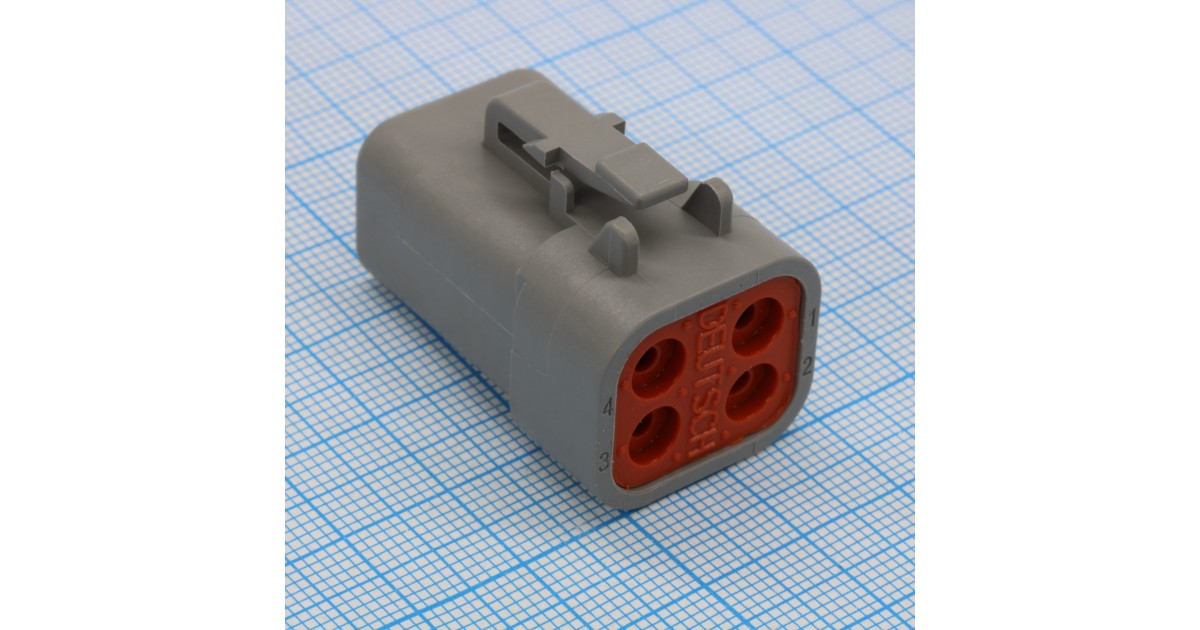 Купить DTP06-4S TE Connectivity оптом в Москве