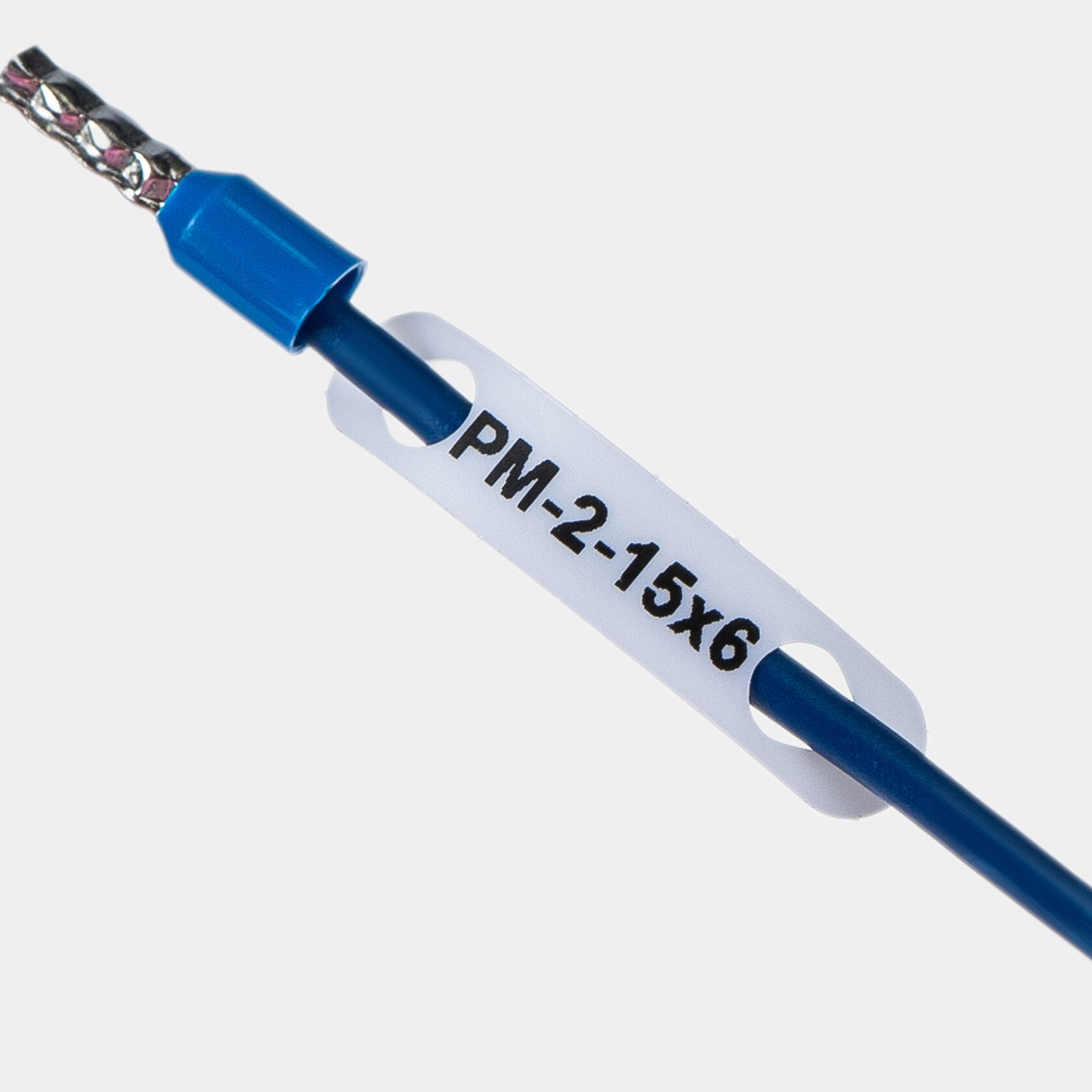 Маркер продеваемый PM-2-15x6 W - Элегир Маркинг