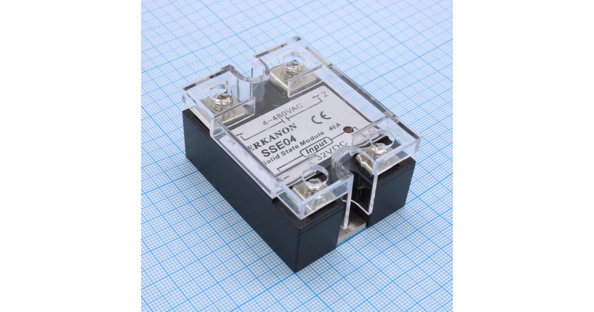 Купить Твердотельное реле, без колодки SSE04 ERKANON оптом в Москве