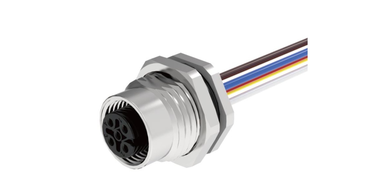 Купить Розеточный разъем в панель M12A08C-FRHR-UC0.5 SUPU оптом в Москве