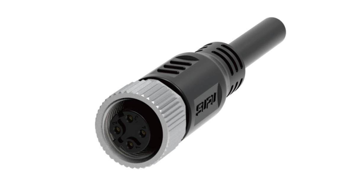 Купить Розеточный разъем с кабелем M12D04Z-FMSST-UP005B SUPU оптом в Москве