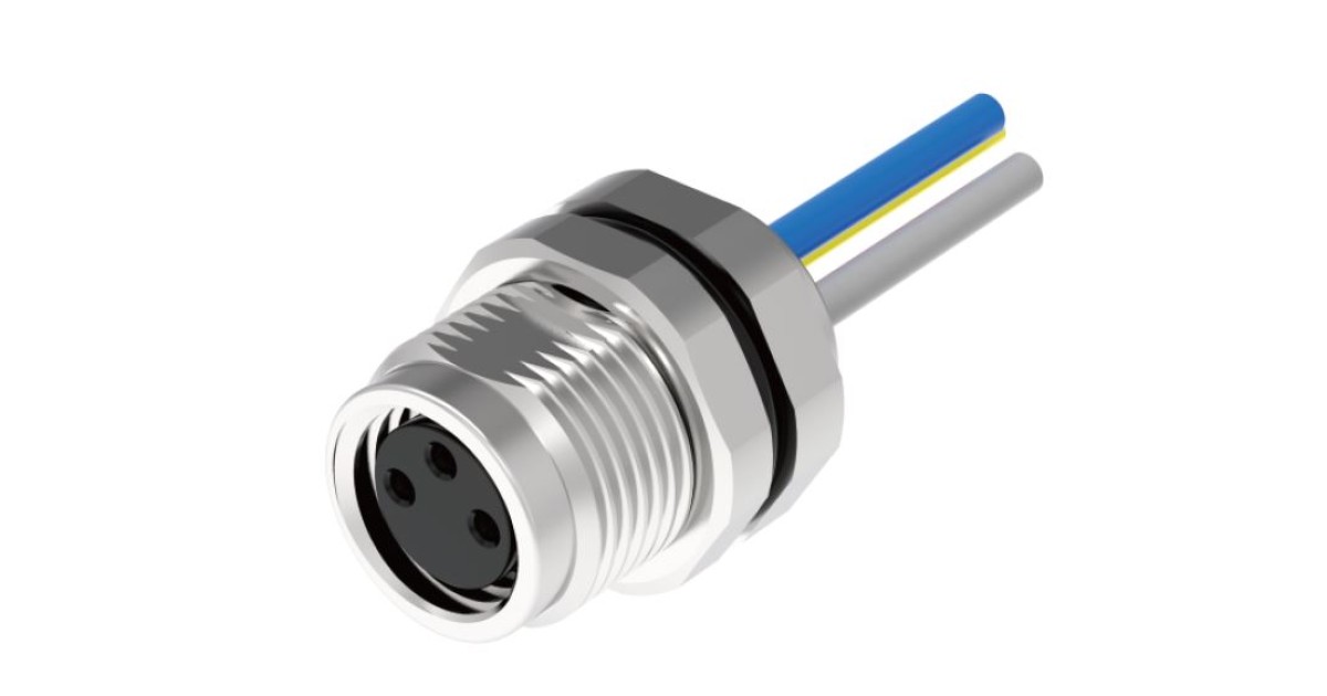 Купить Розеточный разъем в панель M8A08C-FRHC-UC0.5 SUPU оптом в Москве