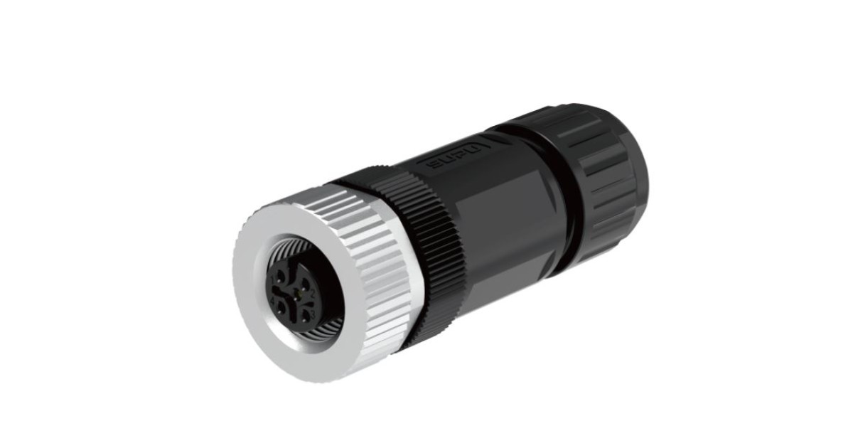 Купить Розеточный разъем на кабель M12A08Z-FASSTUA SUPU оптом в Москве