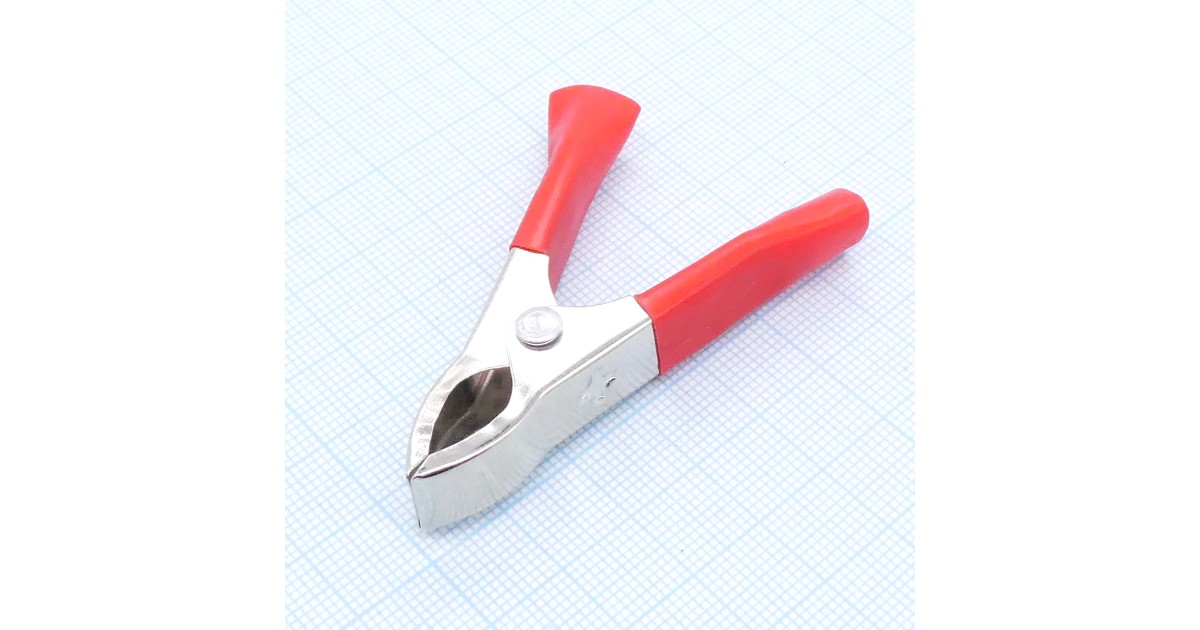 Купить Зажим крокодил 8-0035 красн 15А Неизвестно оптом в Москве