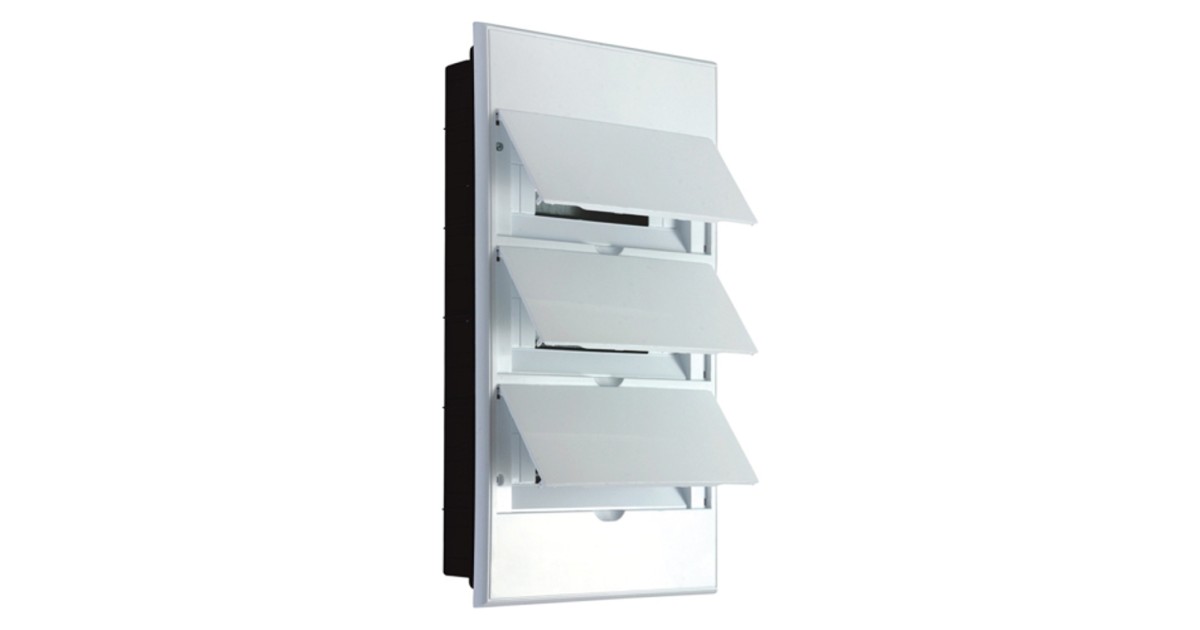 Купить Бокс пластиковый ЩРВ-П-36 IP41 белый (белая дверца) KR-11-0237 Kranz оптом в Москве