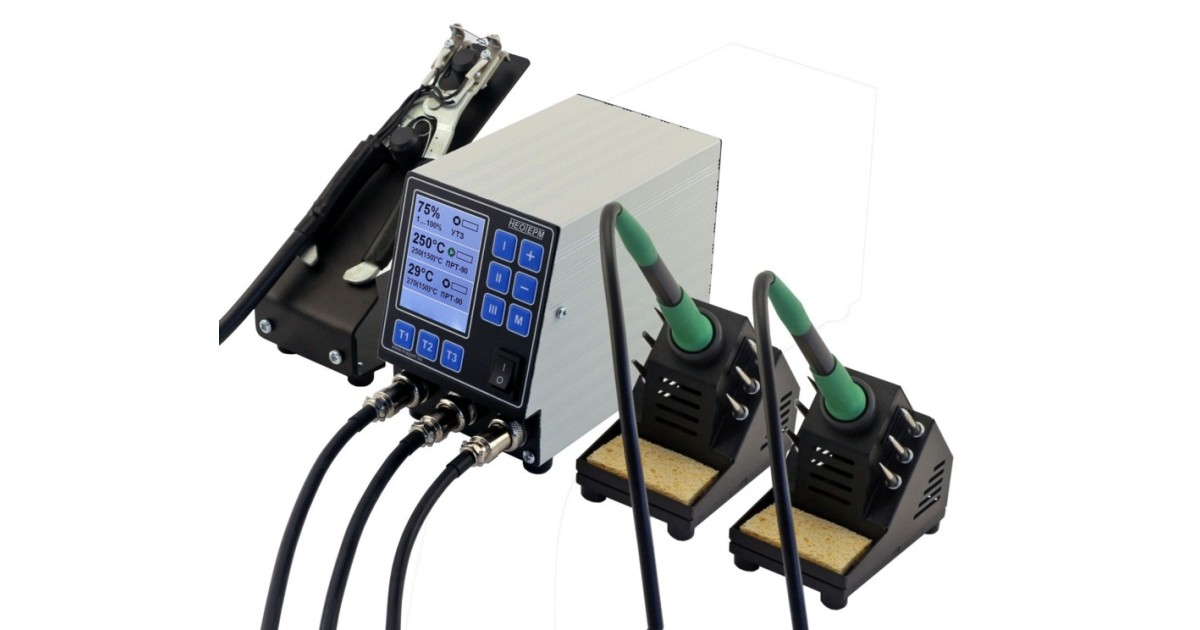 Купить Паяльная станция НеоТерм-3Т 220В без инструмента Магистр оптом в Москве