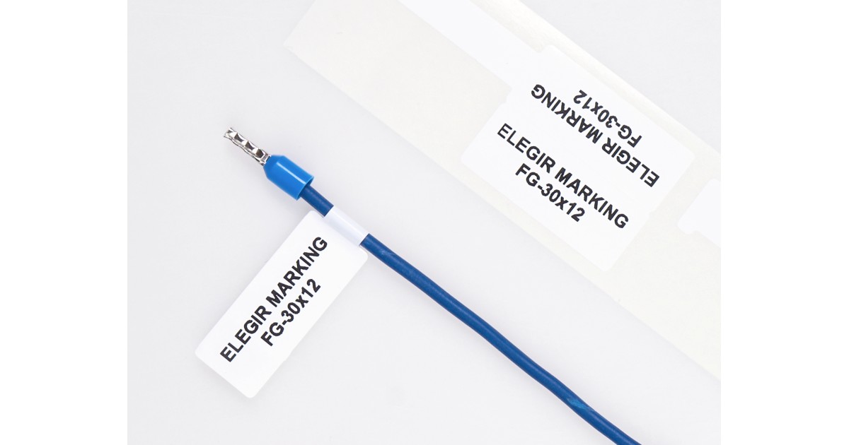 Купить Маркировочный флажок FG-30х12-W Элегир Маркинг оптом в Москве