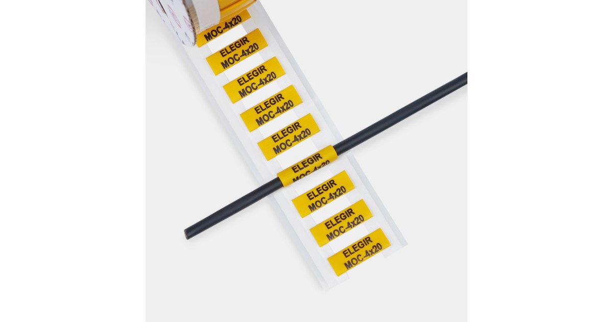 Купить Маркер овальный MOC-4-20-Y Элегир Маркинг оптом в Москве