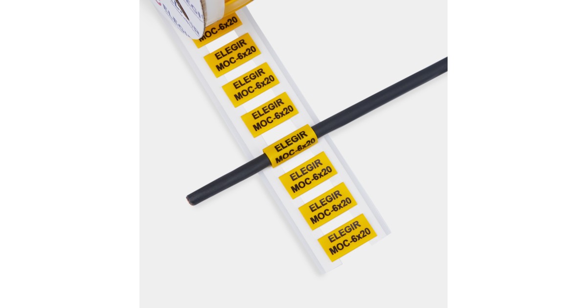 Купить Маркер овальный MOC-6-20-Y Элегир Маркинг оптом в Москве