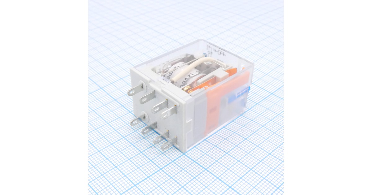 Купить Реле без колодки DRPE-2CH-LR-D12 Degson оптом в Москве