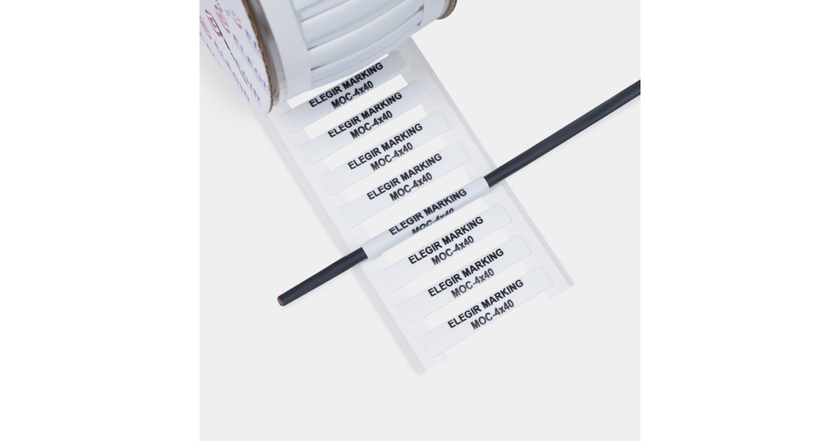 Купить Маркер овальный MOC-4-40-W Элегир Маркинг оптом в Москве