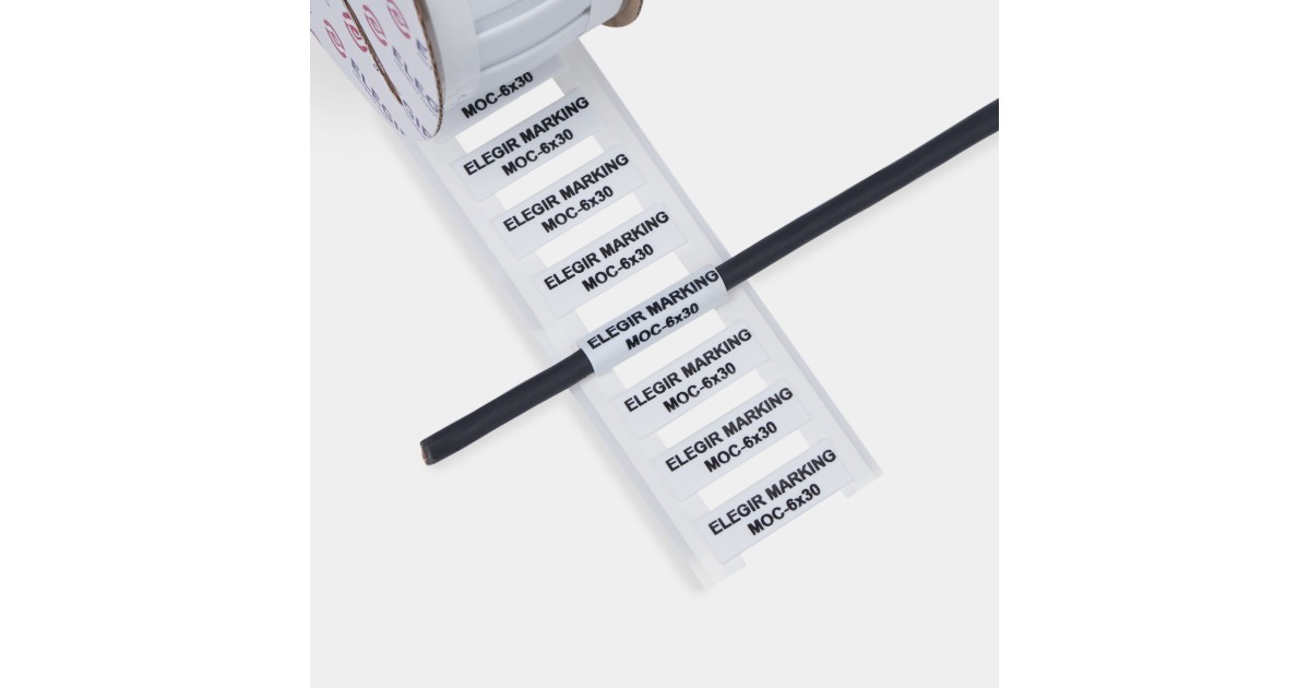 Купить Маркер овальный MOC-6-30-W Элегир Маркинг оптом в Москве