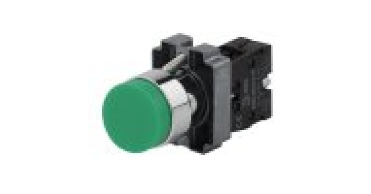 Купить КНОПКА XB2-BА35 ЗЕЛЕНЫЙ 1З+1Р (ANDELI) Andeli оптом в Москве