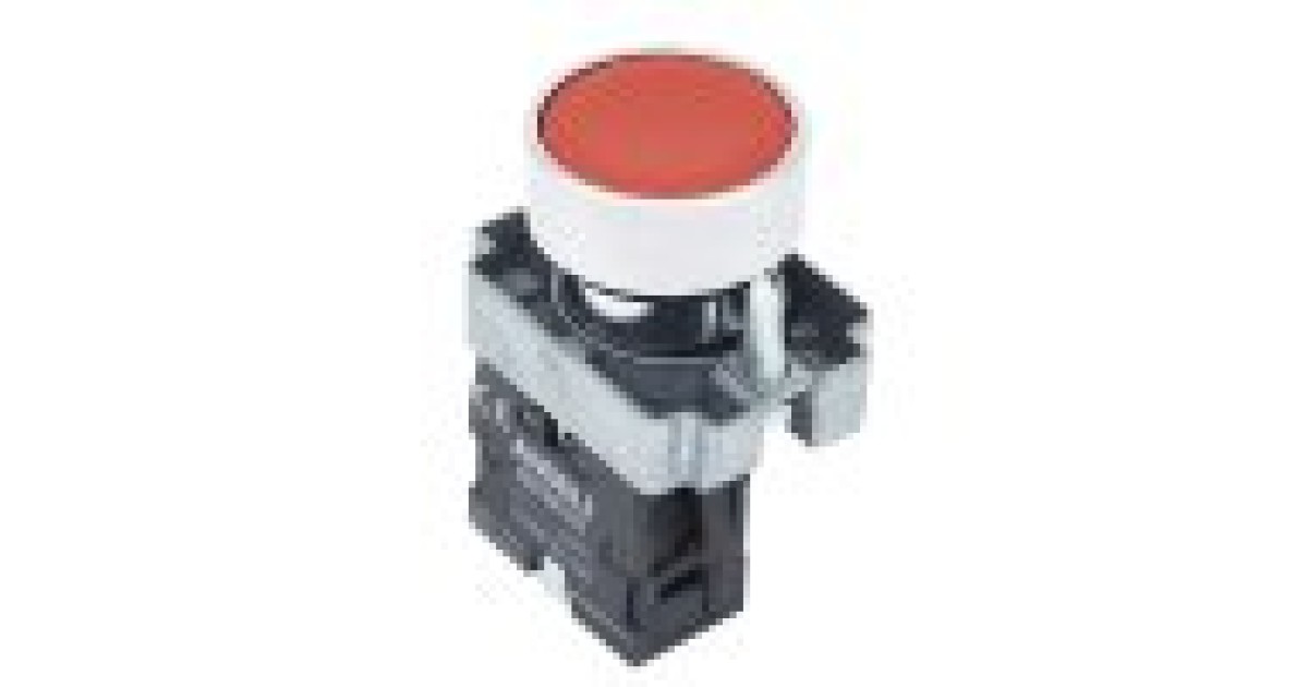 Купить КНОПКА XB2-BА42 БЕЗ ПОДСВЕТКИ КРАСНЫЙ 1Н Andeli оптом в Москве