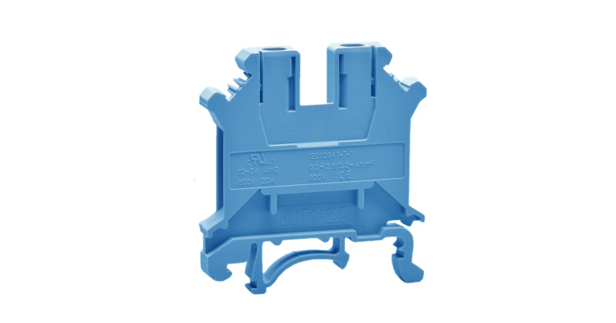 Купить Проходная клемма JUK1-2.5-BE UTL оптом в Москве