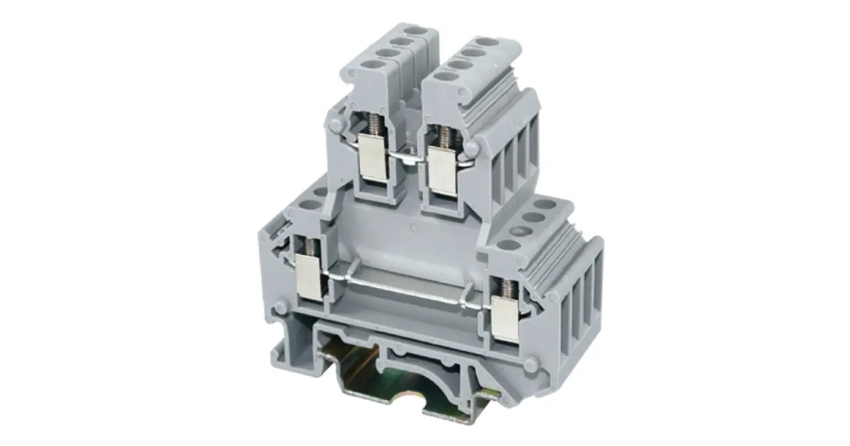 Купить Этажная клемма JUK1-2.5/2-GY UTL оптом в Москве