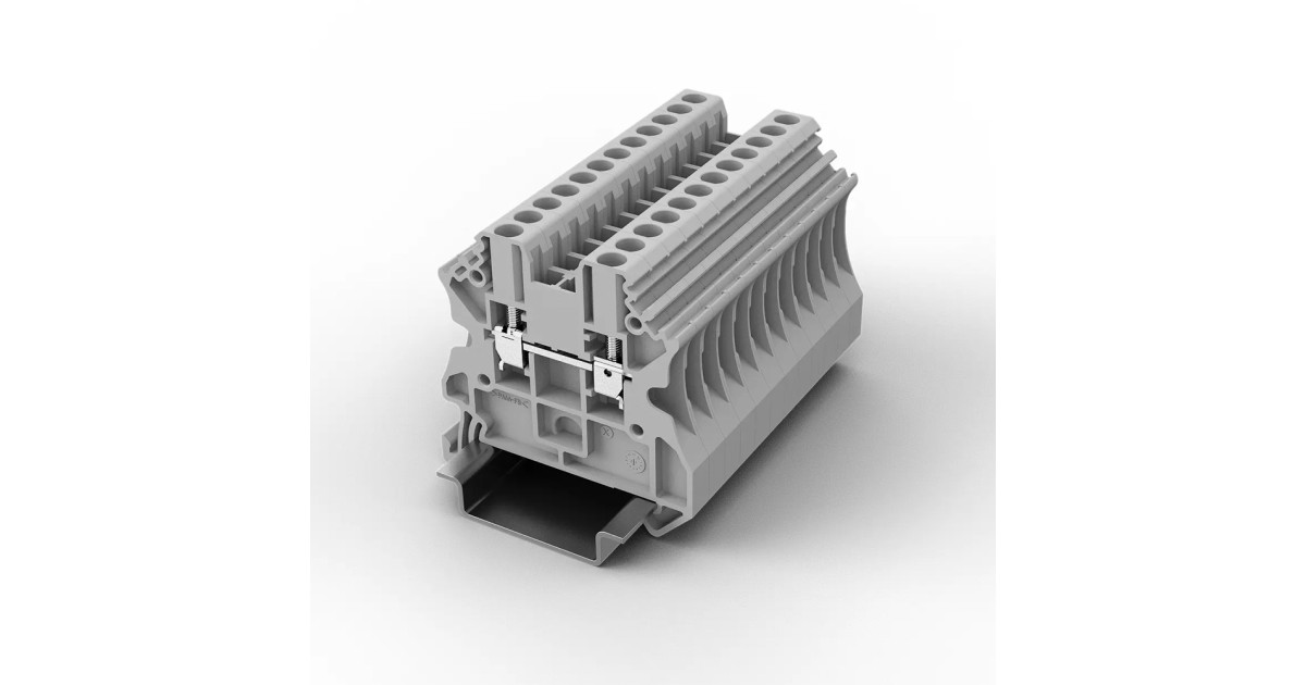 Купить Проходная клемма UUK-2.5-GY UTL оптом в Москве