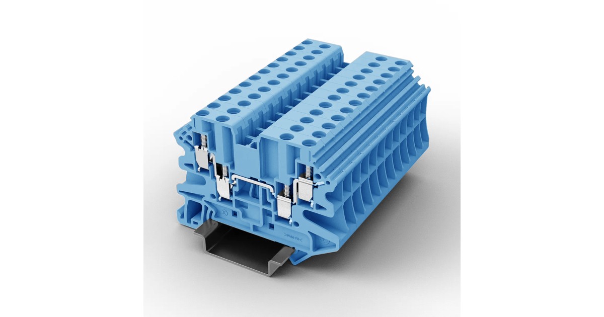 Купить Проходная клемма UUK-2.5/2-2-BE UTL оптом в Москве