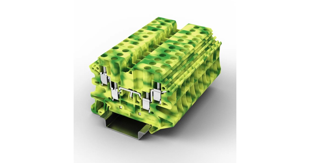 Купить Заземляющая клемма UUK-2.5/2-2PE UTL оптом в Москве