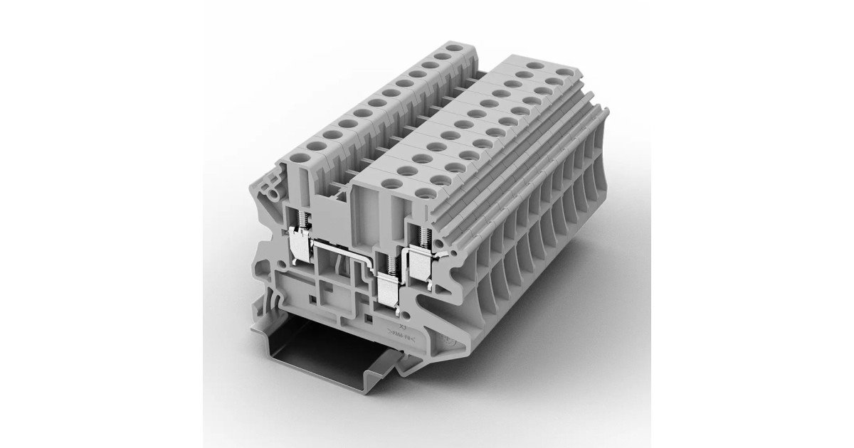 Купить Проходная клемма UUK-4/1-2-GY UTL оптом в Москве