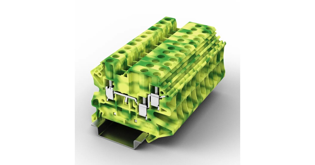 Купить Заземляющая клемма UUK-4/1-2PE UTL оптом в Москве