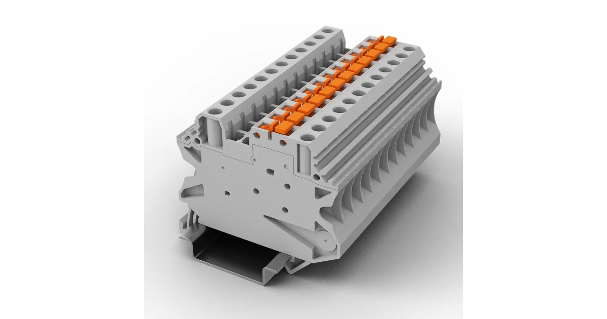 Купить Клемма с размыкателем UUK-4K-GY UTL оптом в Москве