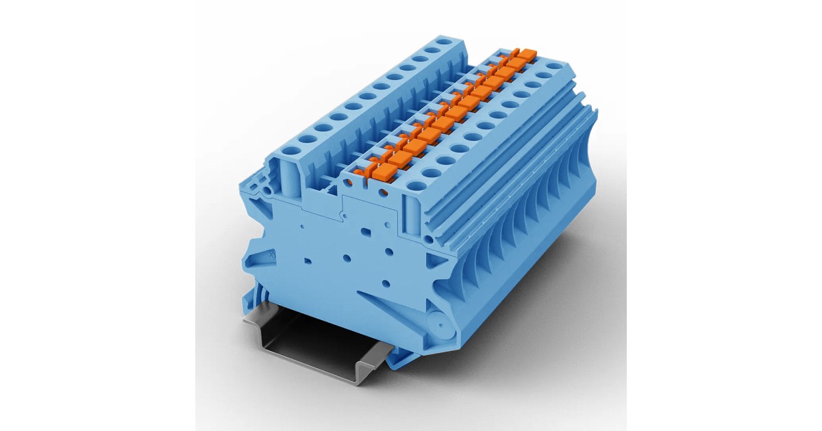 Купить Клемма с размыкателем UUK-4K-P/P-BE UTL оптом в Москве