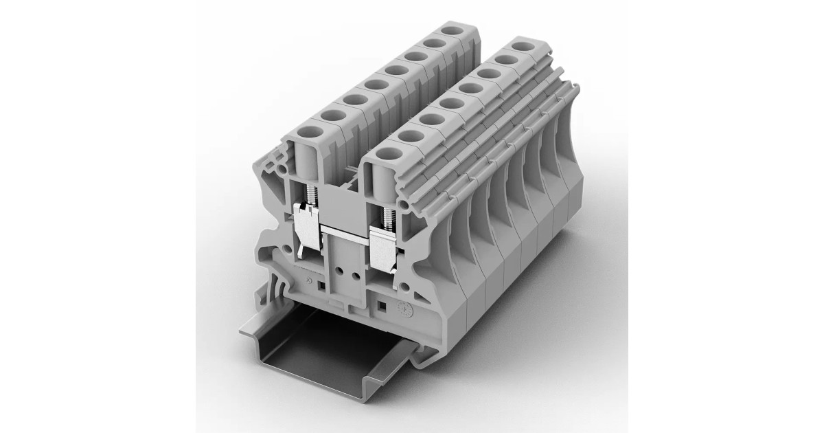 Купить Проходная клемма UUK-6-GY UTL оптом в Москве